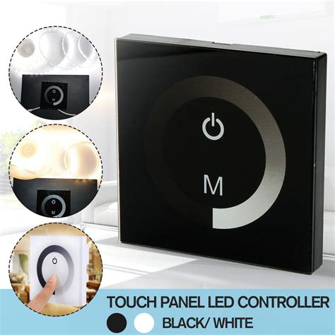 12 24V Single Color Touch Panel LED Dimmer Controller Touch Panel