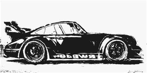 Porsche 911 Sketch at PaintingValley.com | Explore collection of ...