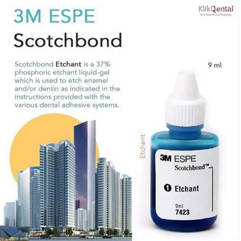 Jual 3M ESPE Scotchbond 9ml Etching Cair Shopee Indonesia