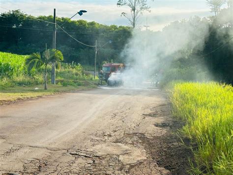 Caminhonete Furtada Em Nova Santa Rosa Encontrada Incendiada No