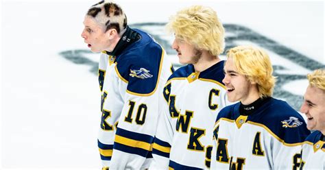 The Best Hair At Minnesotas State Hockey Tournament The New York Times