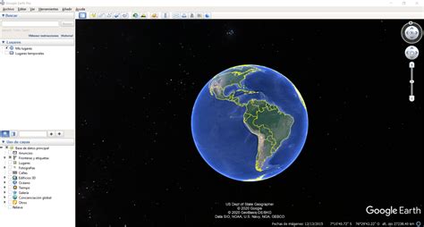 Настройка google earth pro