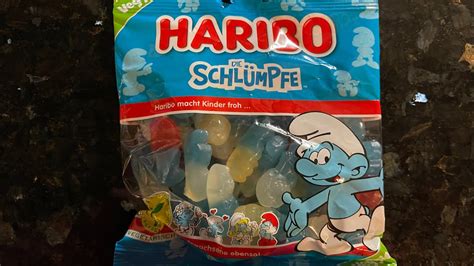 More German Haribo Smurf Edition YouTube