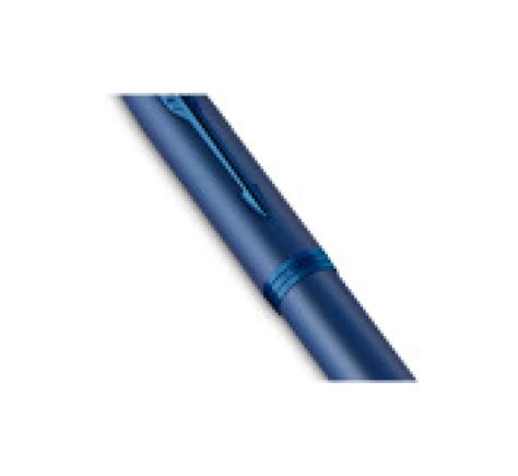 Parker Im Professionals Monochrome Blue Fountain Pen In Classic Box