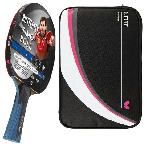 Butterfly Tischtennisschläger 1x Timo Boll Black 85031 Drive Case 2