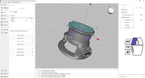 Artec Studio S Rough And Precise Positioning Tool