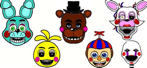 FNAF 2 Characters by sweetpea7949 on DeviantArt