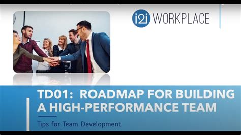 Td Roadmap For Building A High Performing Team How To Be A Team