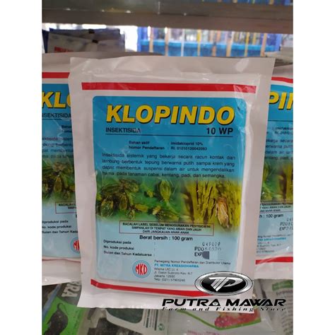 Jual Insektisida Klopindo Wp Gr Bahan Aktif Imidakloprid