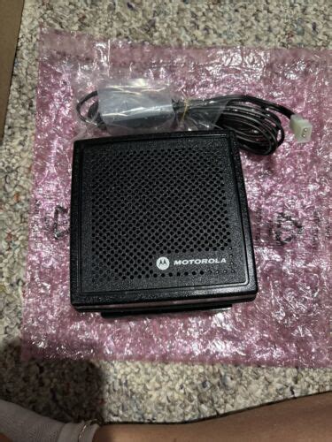 Motorola Hsn4031 B External Speaker Xtl5000 Xtl2500 Apx 8500 6500 7500 New 653334699268 Ebay