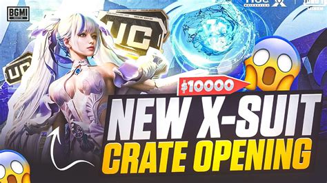 New X Suit Crate Opening Bgmi Marmoris X Suit Crate Opening