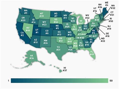 The Best And Worst Drivers By State Bad Drivers Science Nerd Social