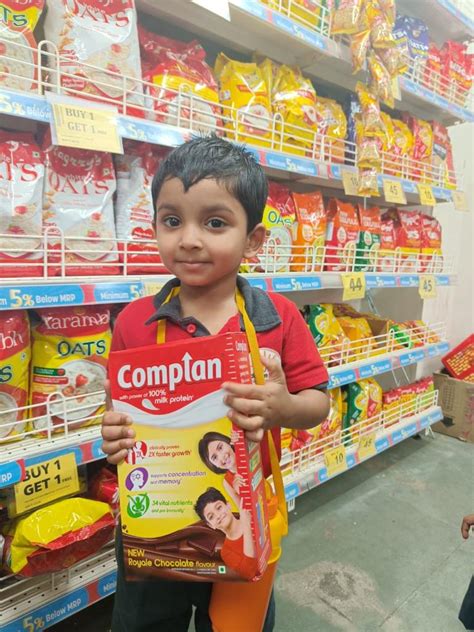 Supermarket tour by Preschool Students