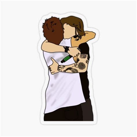 Louis Tomlinson Transparent Stickers One Direction Drawings Hug