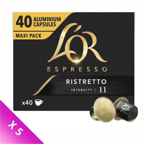 L Or Espresso Caf Capsules Ristretto Intensit Compatibles