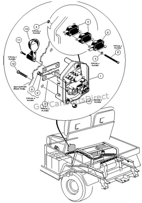 Club Car Ds Forward Reverse Switch Wiring Diagram Esquilo Io