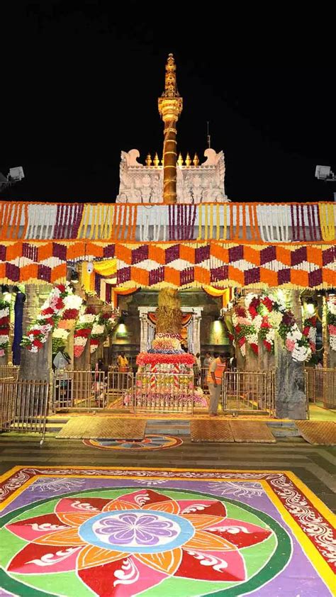 Ttd Temple News Consecration Of Tirumala Tirupati Devasthanams Temple