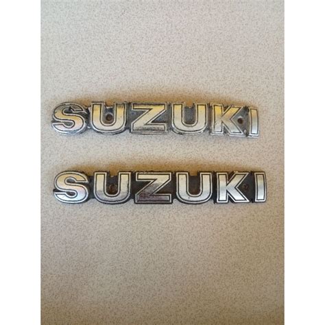 Jual Emblem Tangki Suzuki A 100 Original Shopee Indonesia