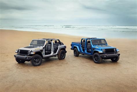 Unveiling The Jeep Wrangler And Gladiator Jeep Beach Special Editions