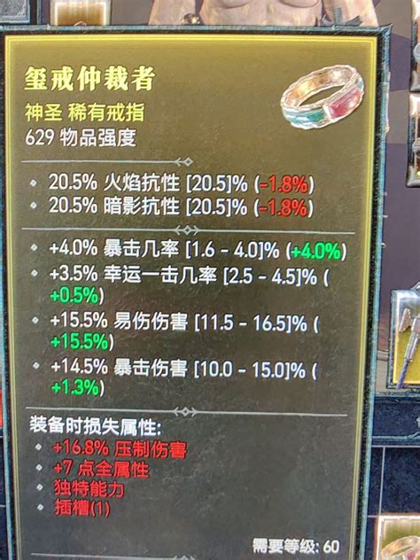 陆陆续续的玩着。到现在才60，这个戒指是不是可以用好久 Nga玩家社区