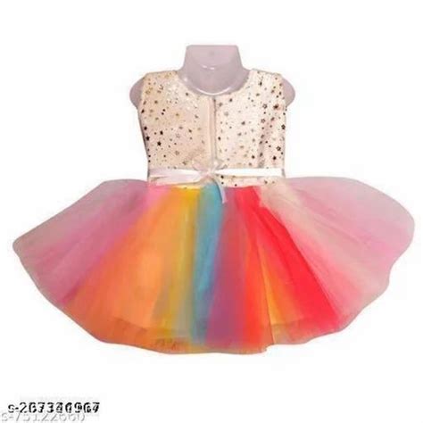 Multicolor Girls Party Wear Frocks at Rs 150/piece in New Delhi | ID ...