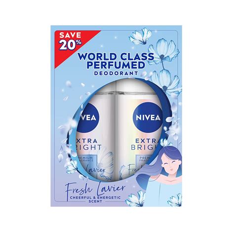 Nivea Deo Female Extra Bright Fresh Lavier Roll On 50ml Twp Watsons