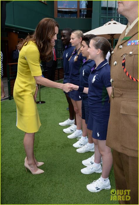 Kate Middleton Visits Wimbledon While Prince William Attends Thistle