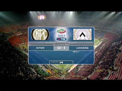 Inter Udinese 0 1 2011 12 Highlights Prima Espulsione In Serie A Di