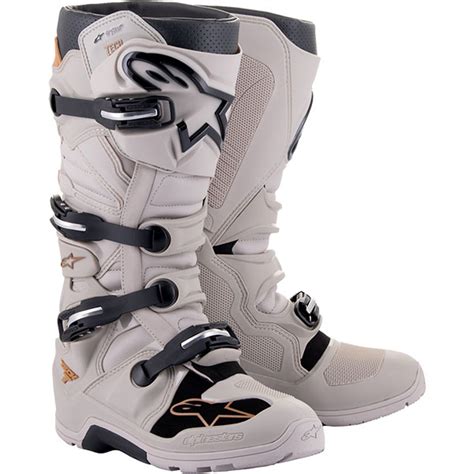 Ботуши Alpinestars TECH 7 Enduro Drystar Gray Sand MyMoto bg