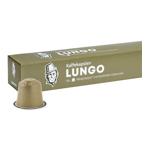 Kaffekapslen Lungo Capsule Per Nespresso Per