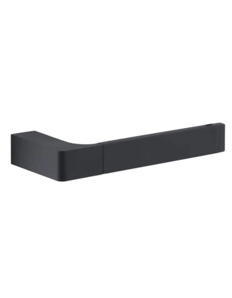 Portarrollos De Pared Gedy Pirenei Negro Mate PI24 14 Matyco