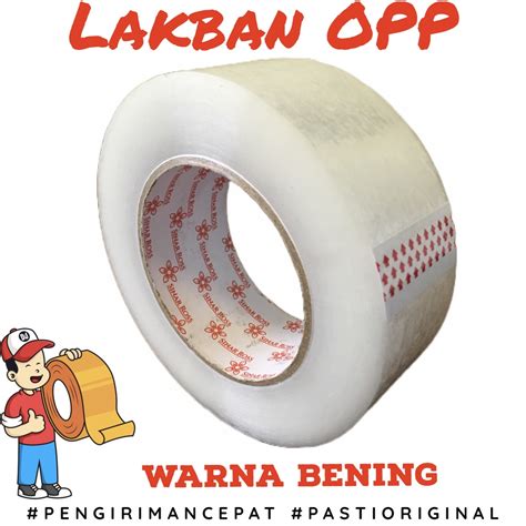 Jual Lakban BENING JUMBO 2 Inch 45mm 200 Yard Sinar Ross PER 1 ROLL