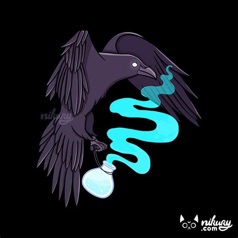 Raven Familiar by Nikury on DeviantArt | Gothic fantasy art, Fantasy ...