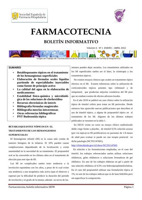 PDF FARMACOTECNIA sefh es 20gel pdf Revisión de la ficha