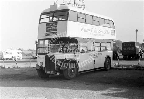 The Transport Library Cream Bus Of Stamford Aec Rt Kgk In