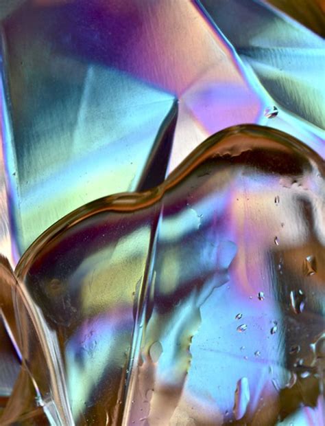 Metallics Abstract Holographic Textures Patterns