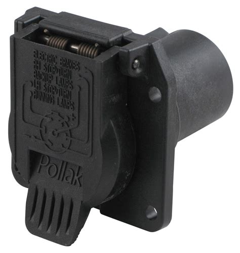 Pollak Replacement Pole Rv Style Trailer Connector Socket Vehicle