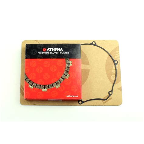 Friction Plates Kit With Clutch Cover Gasket Athena