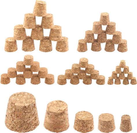 The Dreidel Company 50 Small Mini Cork Plugs Cork Tops