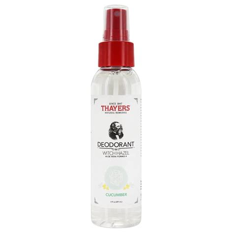 Thayers - Witch Hazel Deodorant Spray Cucumber - 4 fl. oz. - Walmart ...