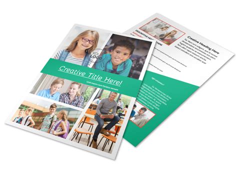 School Counseling Flyer Template | MyCreativeShop