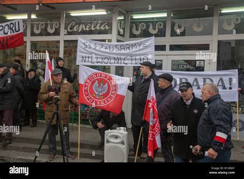 Warsaw, Poland, 11 November 2018: Celebrations of Polish Independence Day: representatives of ...