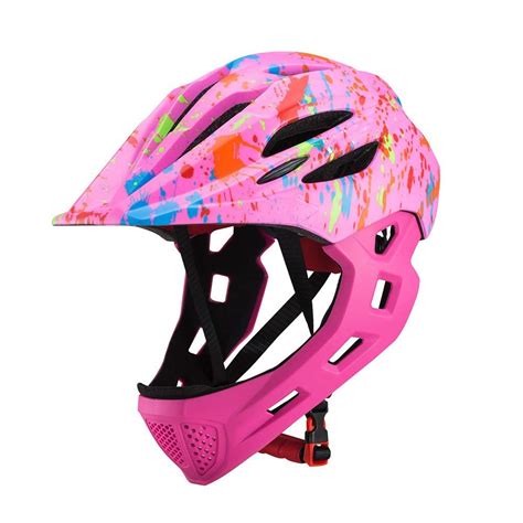 Sdkuing Casque De V Lo Enfant Casque De Int Gral Casque Complet De Bmx