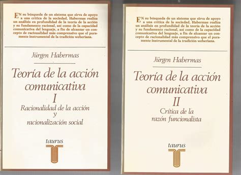 Teoría De La Acción Comunicativa 2 Vol By Habermas Jürgen Buen