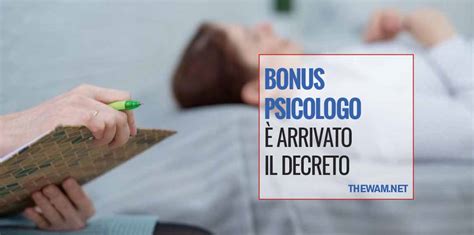 Bonus Psicologo Il Ministro Ha Firmato Si Parte