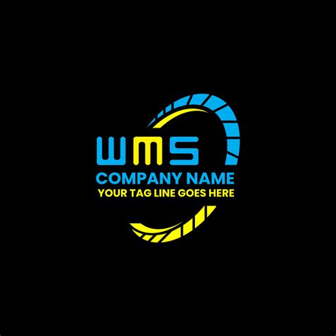 WMS letter logo vector design, WMS simple and modern logo. WMS ...