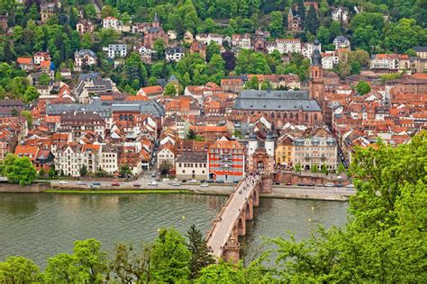 Heidelberg old town, Germany | Stock image | Colourbox