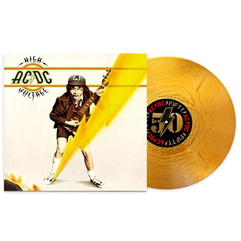 Acdc Acdc High Voltage 50th Anniversary Special Edition Gold