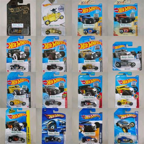Hotwheels Hot Wheels Bone Shaker Factory Sealed Short Card Larry Wood Th Anniversary Black