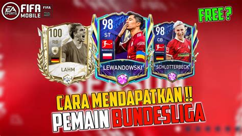 Cara Mendapatkan Pemain Tots Bundesliga Gratis Fifa Mobile Top Up Fifa Mobile Di D2c Gaming